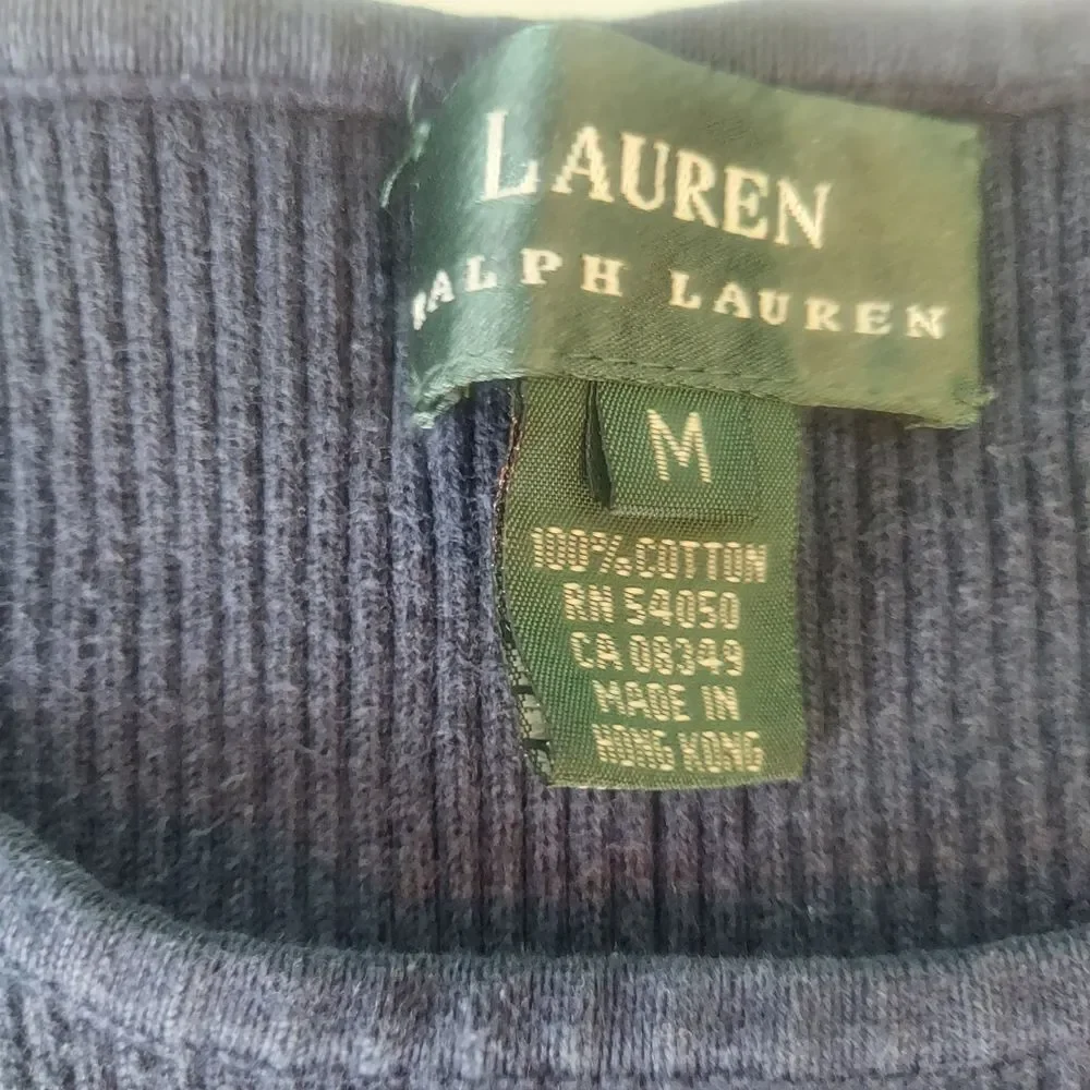 Lauren Ralph Lauren‎ Sweater  Boys Medium 10-12 Red Blue  Pullover Youth